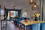Wohnzimmer - Ferienwohnung Horizonte-Loft 4 in der Villa Martha Binz - Top-Hundeurlaub