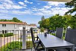 Balkon - Ferienwohnung "Lachmöwe" in der Villa Andrea Baabe - Top-Hundeurlaub