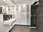 Badezimmer - Ferienwohnung Rügenloft 4 im Haus Prora Düne 7 - Top-Hundeurlaub