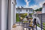 Terrasse - Ferienwohnung Heimathafen 3 Villa Martha Binz - Top-Hundeurlaub