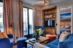 Wohnzimmer - Ferienwohnung Heimathafen 3 Villa Martha Binz - Top-Hundeurlaub