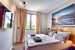 Schlafzimmer - Ferienwohnung Heimathafen 3 Villa Martha Binz - Top-Hundeurlaub