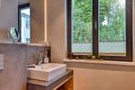 Badezimmer - Ferienwohnung Heimathafen 3 Villa Martha Binz - Top-Hundeurlaub