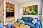 Wohnzimmer - Ferienwohnung Sandbank 6 in der Villa Martha Binz - Top-Hundeurlaub