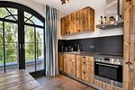 Küche / Küchenzeile - Ferienwohnung Sandbank 6 in der Villa Martha Binz - Top-Hundeurlaub