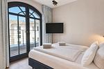 Schlafzimmer - Ferienwohnung Sandbank 6 in der Villa Martha Binz - Top-Hundeurlaub