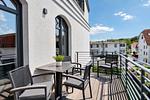 Balkon - Ferienwohnung Sandbank 6 in der Villa Martha Binz - Top-Hundeurlaub