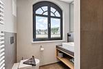 Badezimmer - Ferienwohnung Sandbank 6 in der Villa Martha Binz - Top-Hundeurlaub