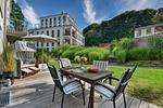 Terrasse - Ferienwohnung Baltic Lounge in der Villa Amalie Binz - Top-Hundeurlaub