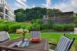 Terrasse - Ferienwohnung Baltic Lounge in der Villa Amalie Binz - Top-Hundeurlaub