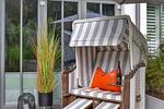 Terrasse - Ferienwohnung Baltic Lounge in der Villa Amalie Binz - Top-Hundeurlaub
