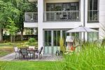 Terrasse - Ferienwohnung Baltic Lounge in der Villa Amalie Binz - Top-Hundeurlaub