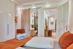 Schlafzimmer - Ferienwohnung Baltic Lounge in der Villa Amalie Binz - Top-Hundeurlaub