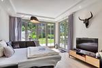 Schlafzimmer - Ferienwohnung Baltic Lounge in der Villa Amalie Binz - Top-Hundeurlaub