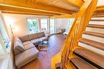 Wohnzimmer - Haus Dünenwald - Top-Hundeurlaub