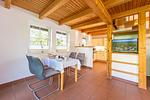 Wohnzimmer - Haus Dünenwald - Top-Hundeurlaub