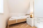 Schlafzimmer - Haus Dünenwald - Top-Hundeurlaub