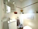 Gäste-WC - Ferienhaus Albatros Woggon - Top-Hundeurlaub