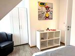 Schlafzimmer - Ferienhaus Albatros Woggon - Top-Hundeurlaub