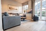 Wohnzimmer - Ferienhaus Gilde Hus Sylt - Top-Hundeurlaub