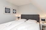 Schlafzimmer - Ferienhaus Gilde Hus Sylt - Top-Hundeurlaub