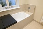 Badezimmer - Ferienhaus Ocean House 4 Sylt - Top-Hundeurlaub