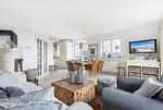 Wohnzimmer - Ferienhaus Dat Wiesenhuus Sylt - Top-Hundeurlaub