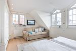 Schlafzimmer - Ferienhaus Dat Wiesenhuus Sylt - Top-Hundeurlaub