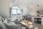 Wohnzimmer - Ferienwohnung KaampsBay Sylt - NEU - Top-Hundeurlaub
