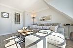 Wohnzimmer - Ferienwohnung KaampsBay Sylt - NEU - Top-Hundeurlaub
