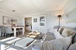 Wohnzimmer - Ferienwohnung KaampsBay Sylt - NEU - Top-Hundeurlaub