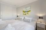 Schlafzimmer - Ferienwohnung KaampsBay Sylt - NEU - Top-Hundeurlaub