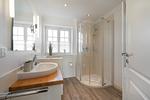 Badezimmer - Ferienwohnung KaampsBay Sylt - NEU - Top-Hundeurlaub