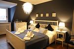 Schlafzimmer - Strandstr. 6, Whg. 16 - Top-Hundeurlaub