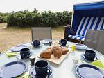 Terrasse - Fernsicht 12B, EG - Top-Hundeurlaub