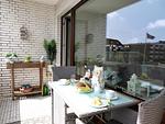 Balkon - Kjeirstr. 34, Whg. 08, Haus Atlanta - Top-Hundeurlaub