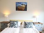 Schlafzimmer - Kjeirstr. 34, Whg. 08, Haus Atlanta - Top-Hundeurlaub