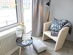 Wohnzimmer - Kjeirstr. 34, Whg. 08, Haus Atlanta - Top-Hundeurlaub
