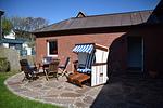 Terrasse - Bundiswung 9, Whg. 3 - Top-Hundeurlaub