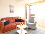 Wohnzimmer - Dünenstr. 31a, OG rechts - Top-Hundeurlaub