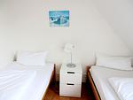 Schlafzimmer - Dünenstr. 31a, OG rechts - Top-Hundeurlaub