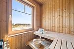 Badezimmer - Ferienhaus Beachvilla Olpenitz - Top-Hundeurlaub
