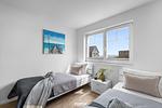 Schlafzimmer - Ferienhaus Beachvilla Olpenitz - Top-Hundeurlaub