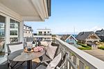 Balkon - Ferienhaus Beachvilla Olpenitz - Top-Hundeurlaub