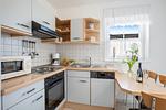 Küche / Küchenzeile - Bauernhof Lafrenz - Ferienhaus Nelke - Top-Hundeurlaub