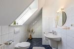 Badezimmer - Bauernhof Lafrenz - Ferienhaus Nelke - Top-Hundeurlaub