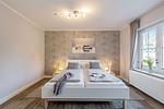 Schlafzimmer - Ferienhaus Rose - Top-Hundeurlaub
