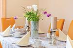 Wohnzimmer - Ferienhaus Rose - Top-Hundeurlaub