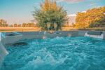 Poolblick - Relax Bungalow Muschelstrand - Top-Hundeurlaub