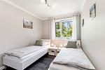 Schlafzimmer - Relax Bungalow Strandperle - Top-Hundeurlaub